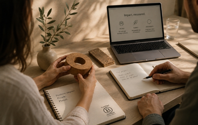 B Corp certification and our commitment to responsible production